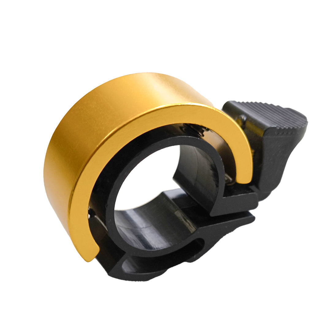 Fahrradklingel Glocke Aluminium gold