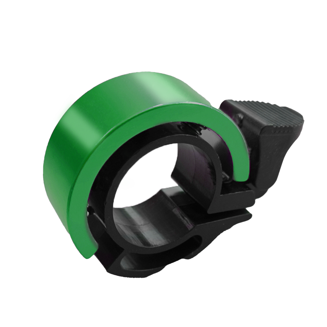 Fahrradklingel Glocke Aluminium green