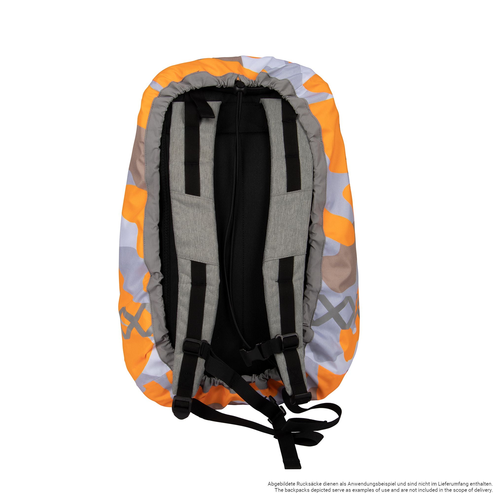 Orange Camou Tiger - Cover - Größe M