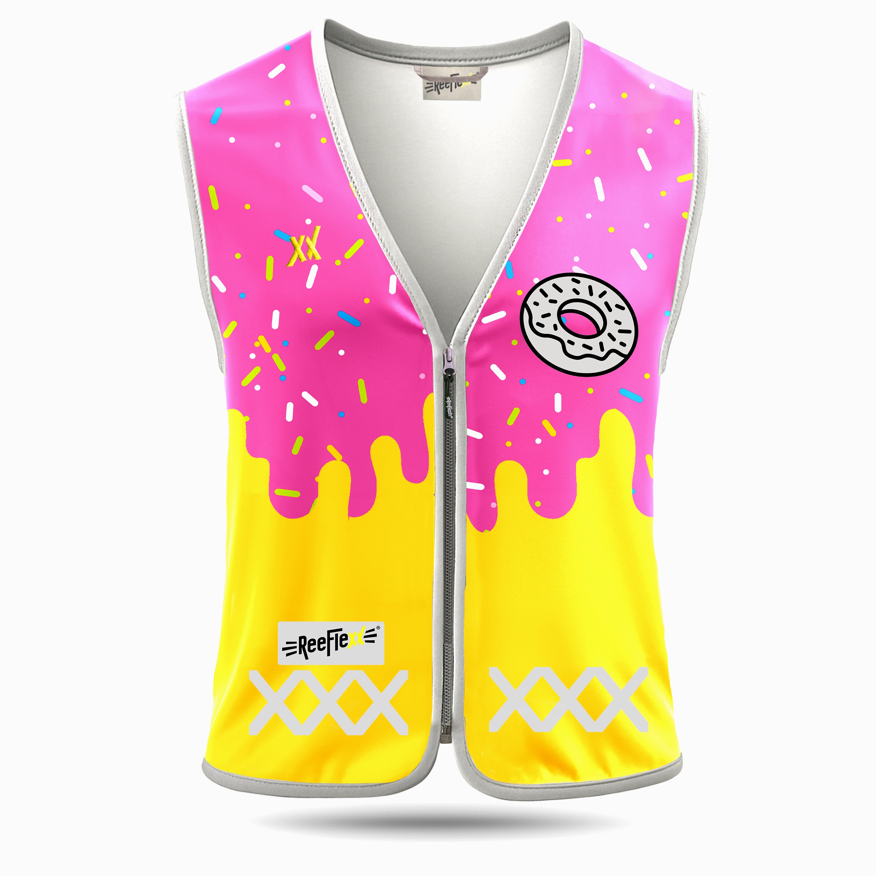 Pink Donut - Kinderwarnweste