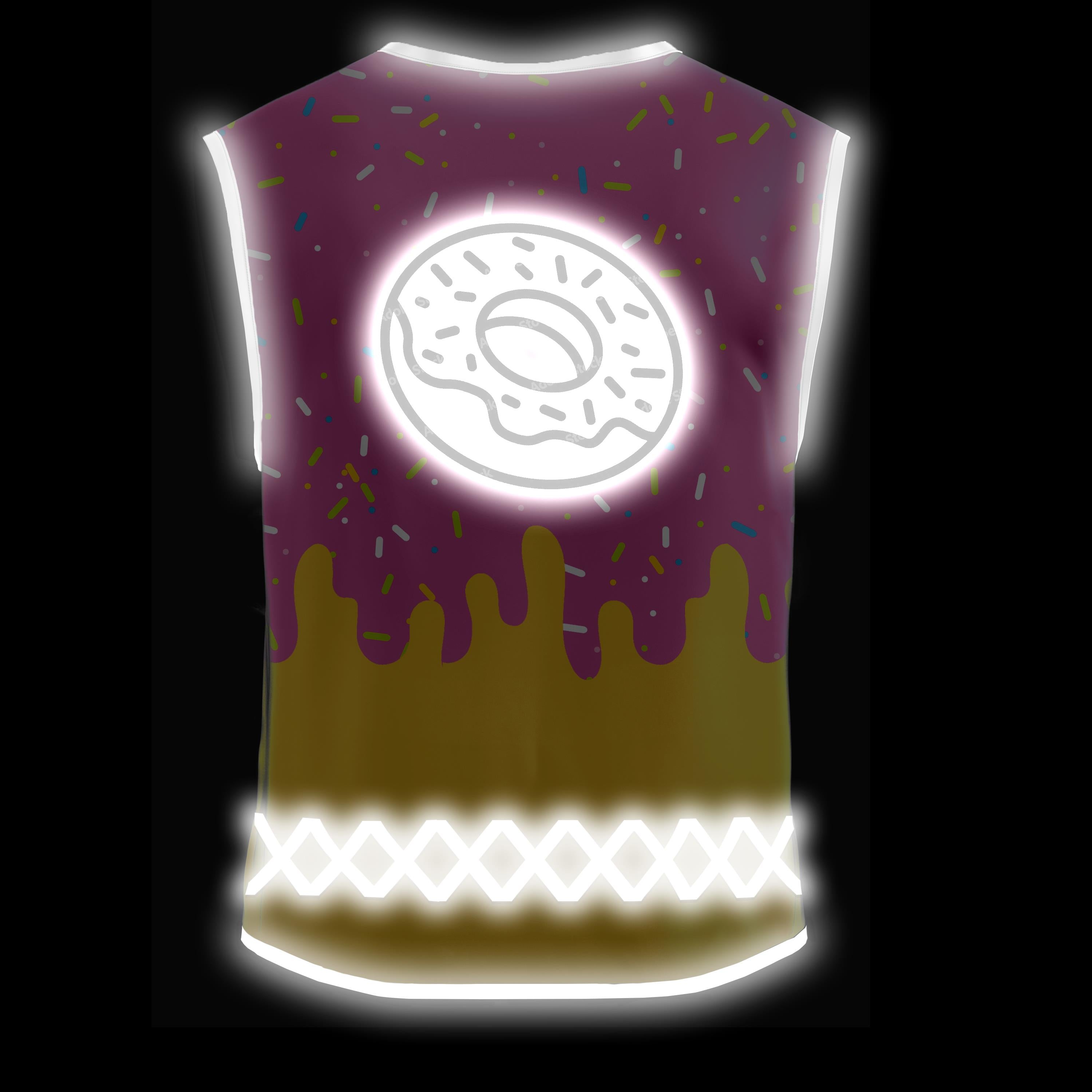 Pink Donut - Kinderwarnweste